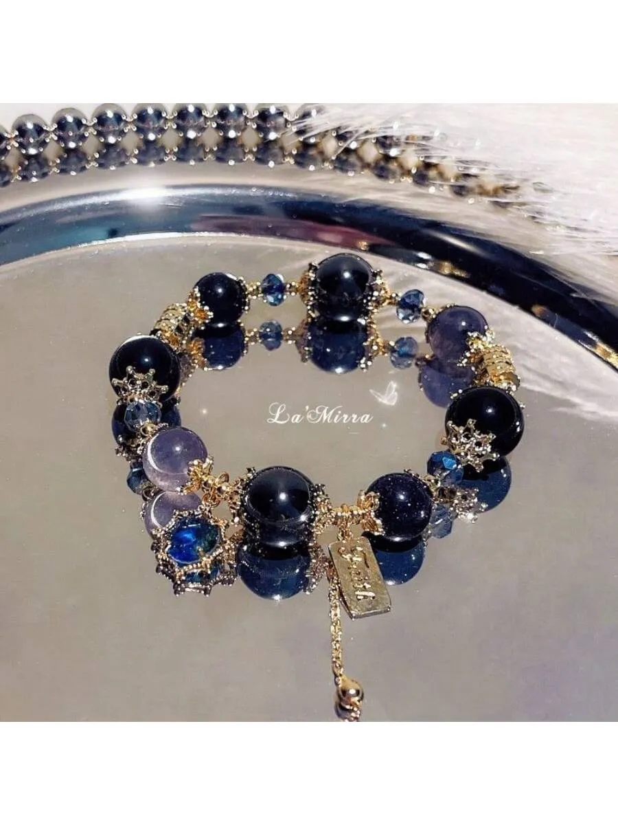 1pc Beaded Bracelet Style Delicate Crystal Bracelet Combination