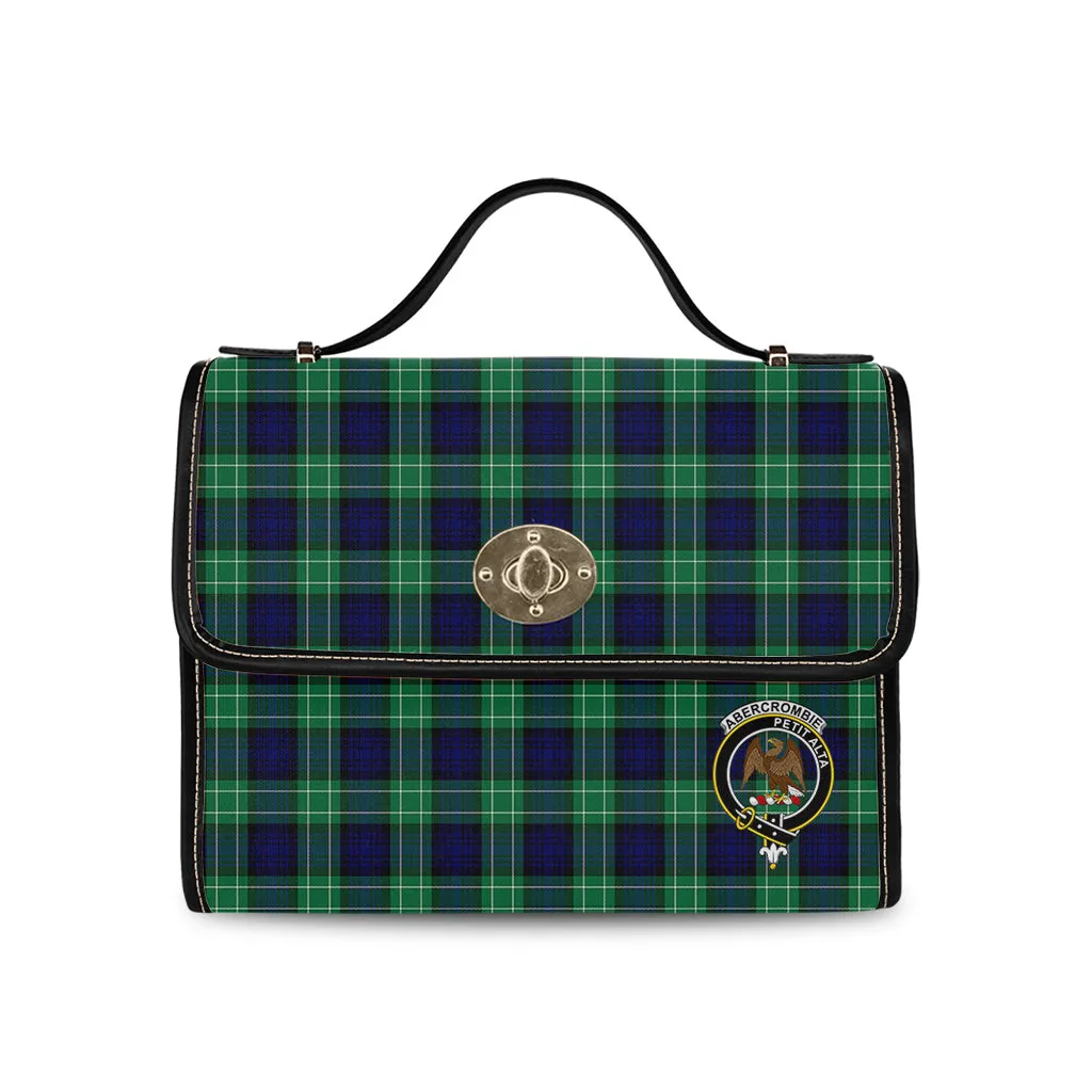 Abercrombie Tartan Waterproof Canvas Bag with Family Crest