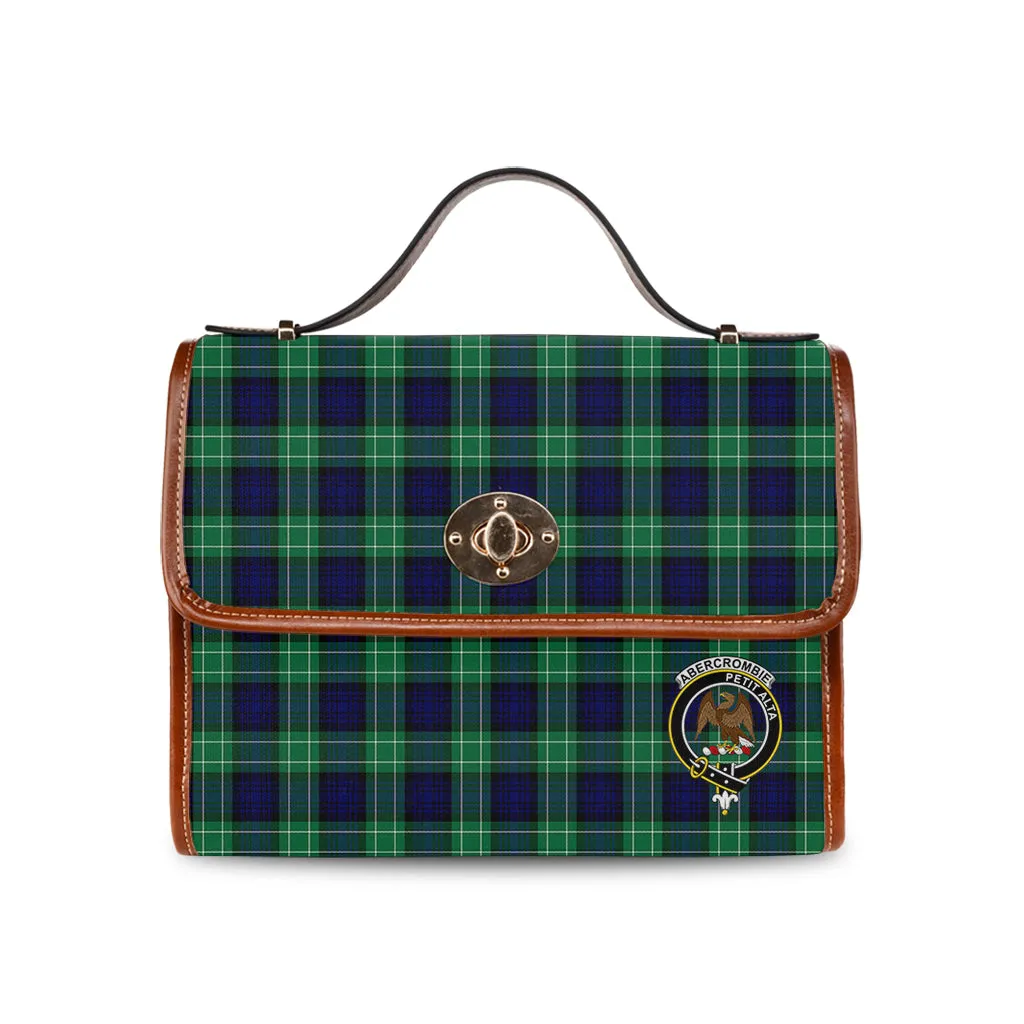 Abercrombie Tartan Waterproof Canvas Bag with Family Crest