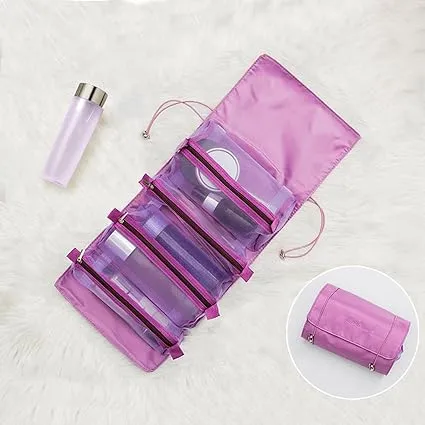 Adjustable Makeup Cosmetic Bag5448-Purple