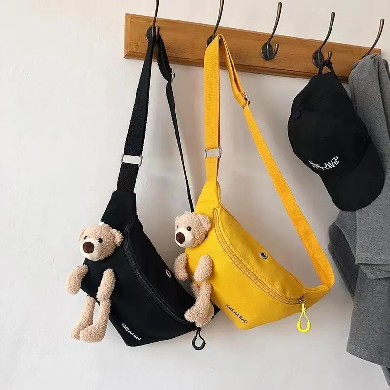 All-match Canvas Bag Teddy bear- King Stone Brothers and Co™️