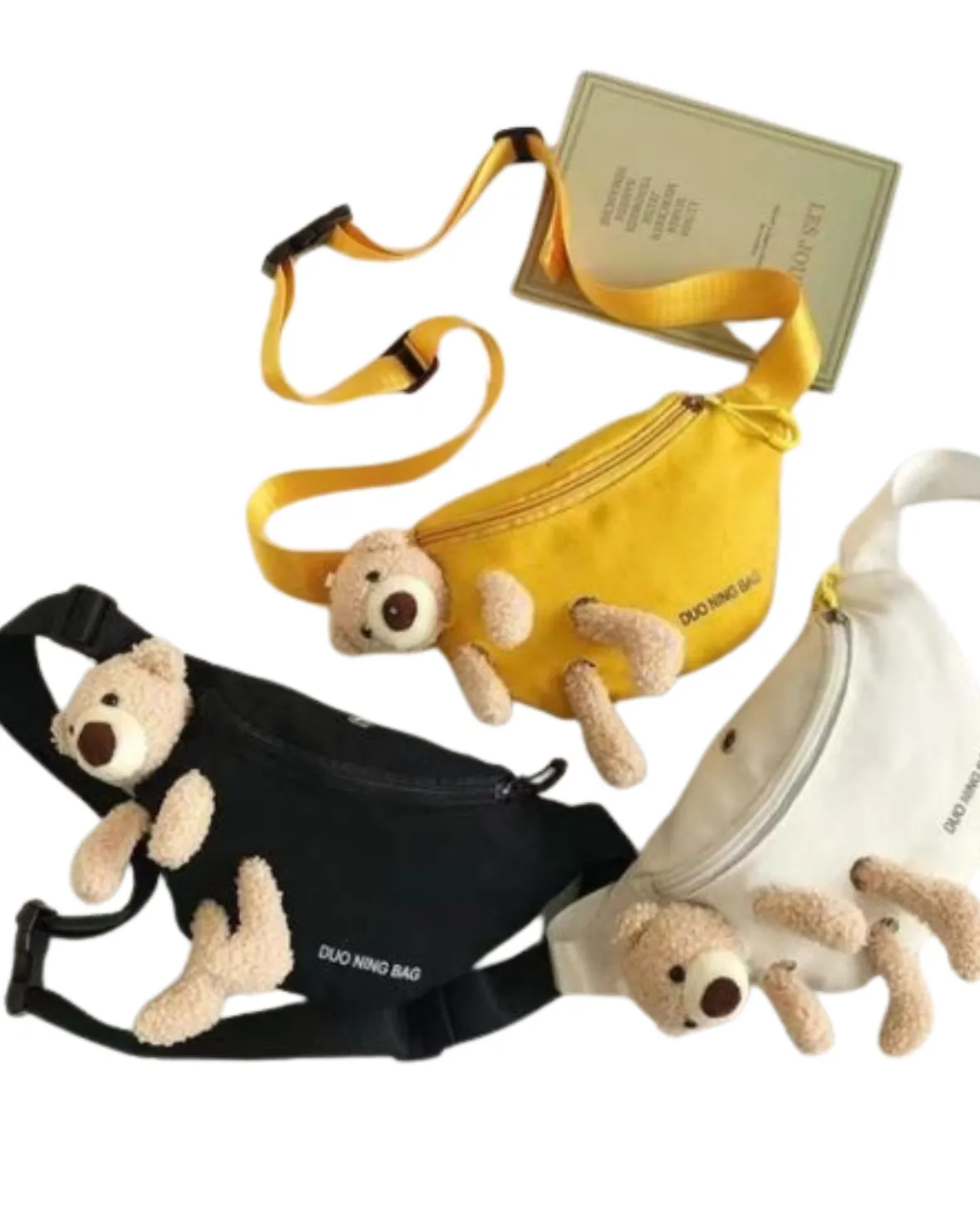 All-match Canvas Bag Teddy bear- King Stone Brothers and Co™️