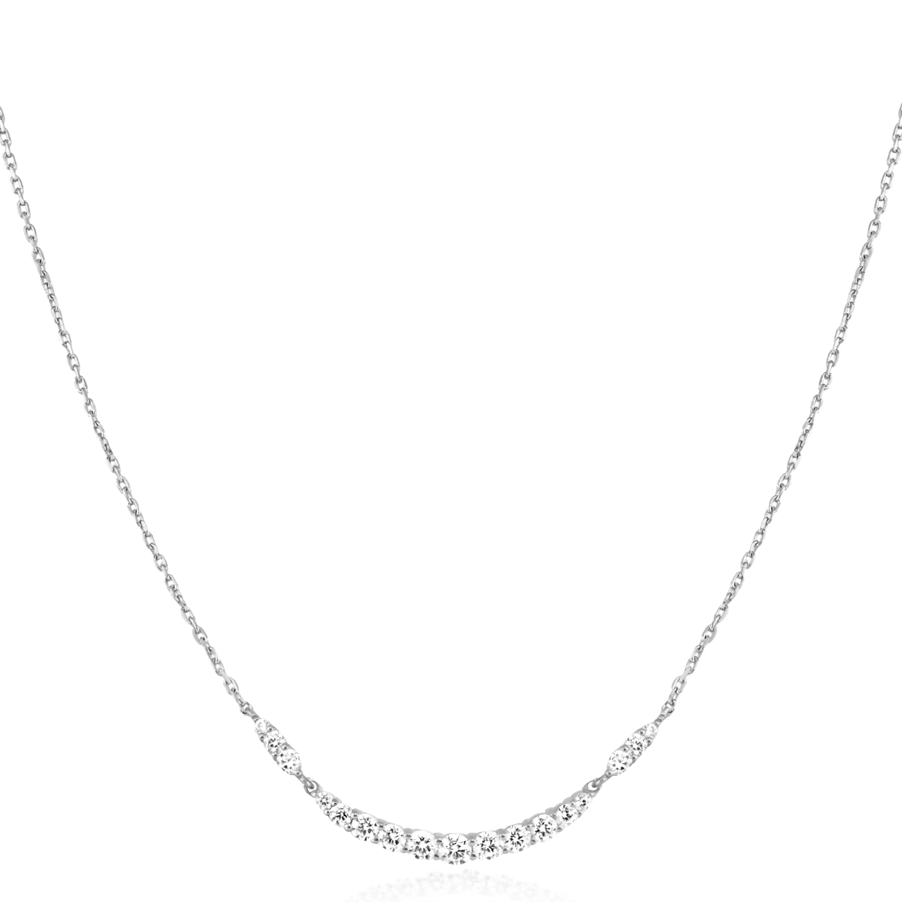 Ania Haie Silver Bar Necklace N056-02H