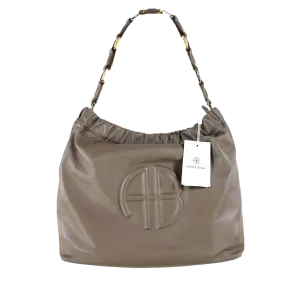 Anine Bing Taupe Chain Strap Shoulder Bag