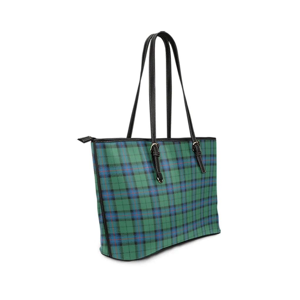 Armstrong Ancient Tartan Leather Tote Bag