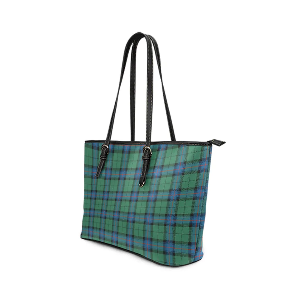 Armstrong Ancient Tartan Leather Tote Bag