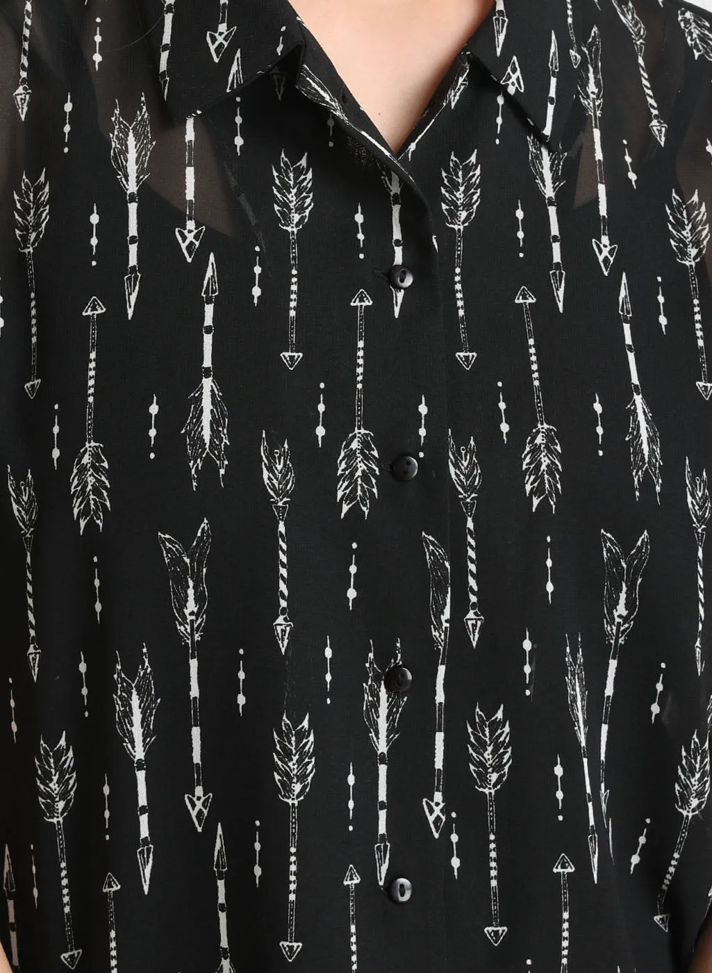 Arrow Print Shirt