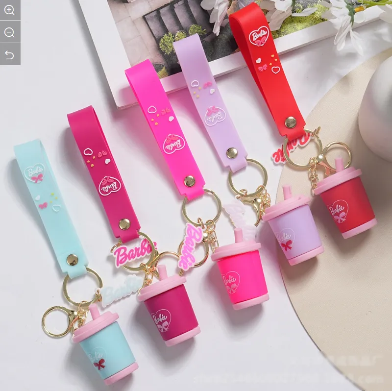 Barbie Coffee Mug LIGHT PINK | Silicone Lanyard | Keychain