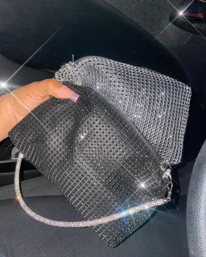 Black Bling Mini Bag