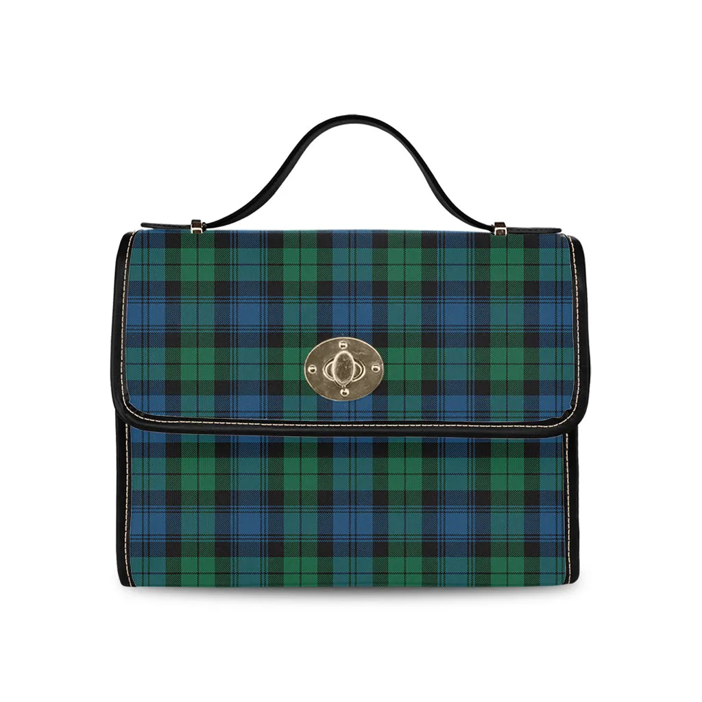 Black Watch Ancient Tartan Waterproof Canvas Bag