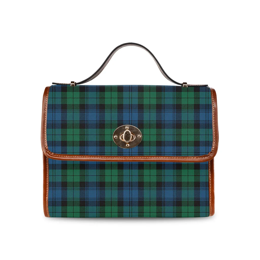 Black Watch Ancient Tartan Waterproof Canvas Bag