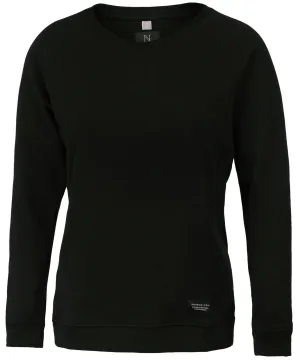 Black - Women’s Newport – luxury lightweight crewneck