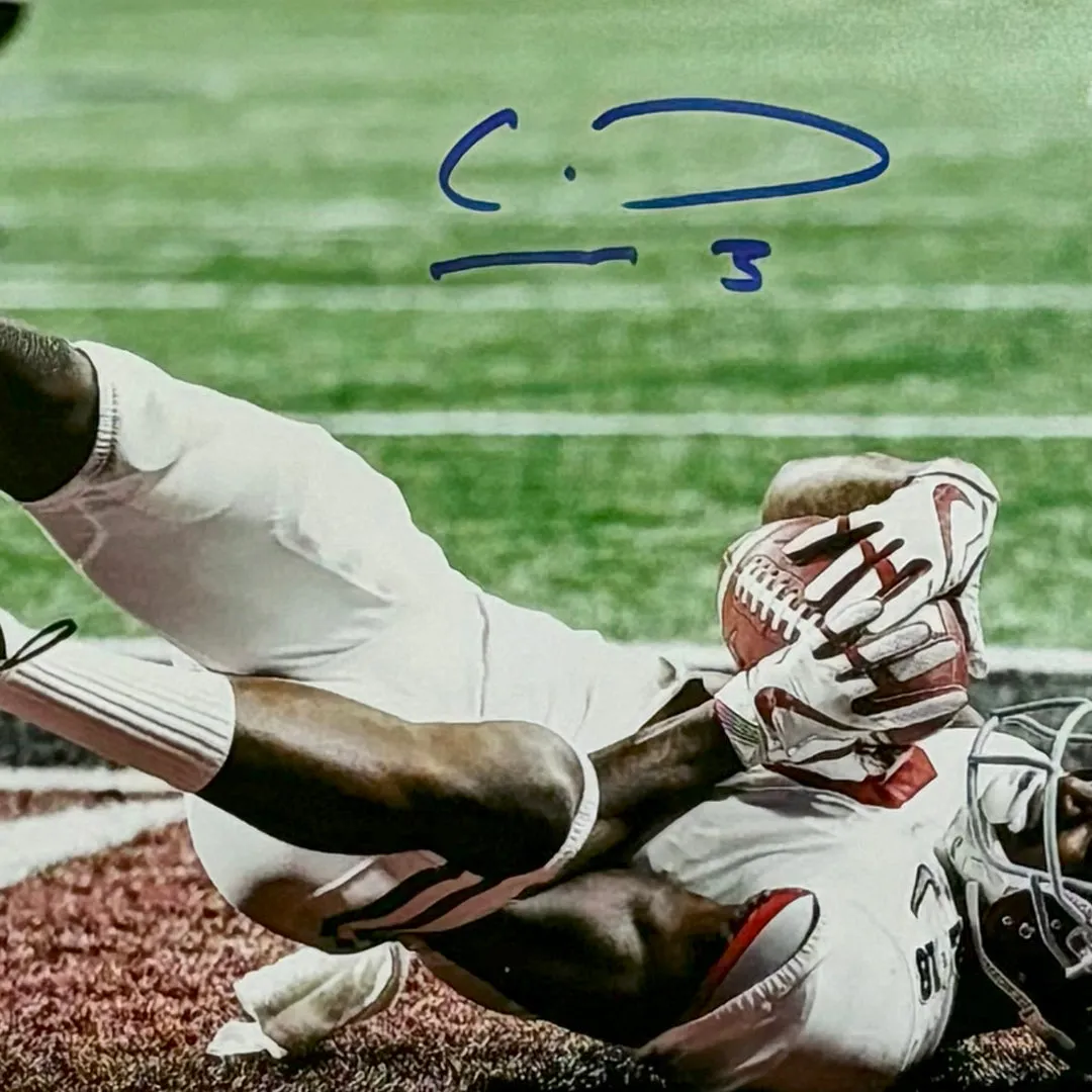 Calvin Ridley Signed Alabama Crimson Tide Framed 11x14 Photo