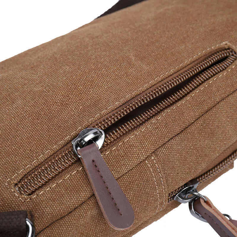 Canvas Chest Bag | Crossbody Sling Bag