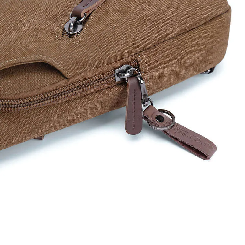 Canvas Chest Bag | Crossbody Sling Bag