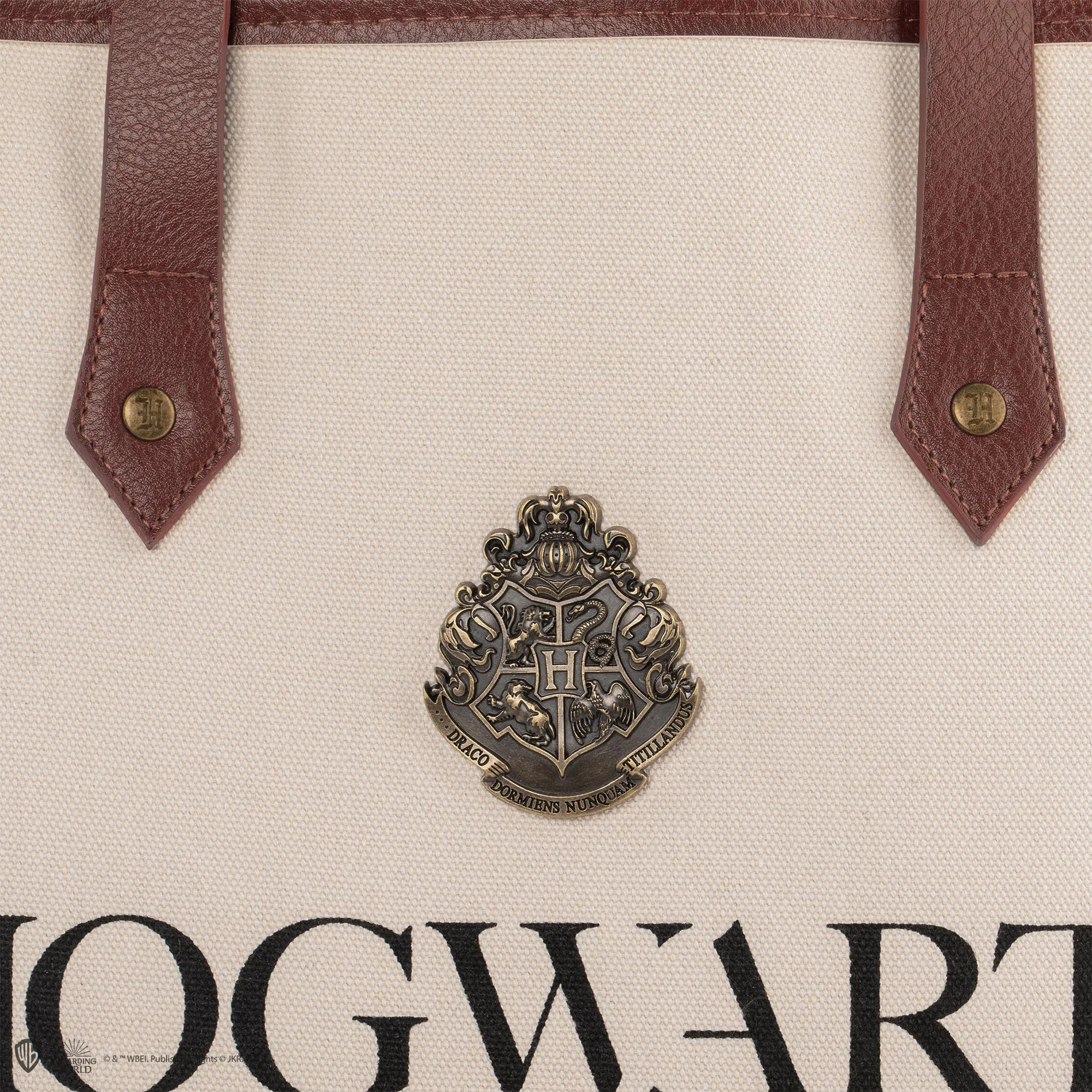 Canvas Hogwarts Shopping Bag