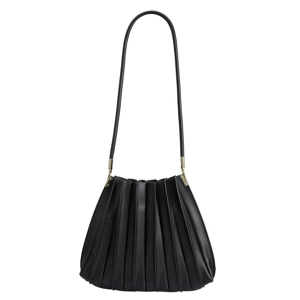 Carrie Pleated Shoulder Bag