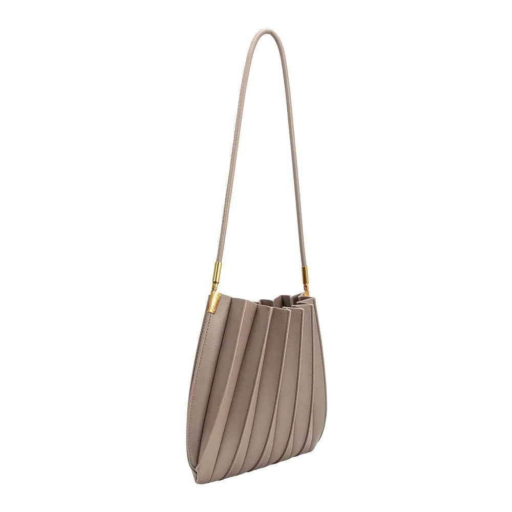 Carrie Pleated Shoulder Bag