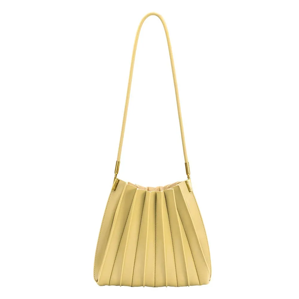 Carrie Pleated Shoulder Bag