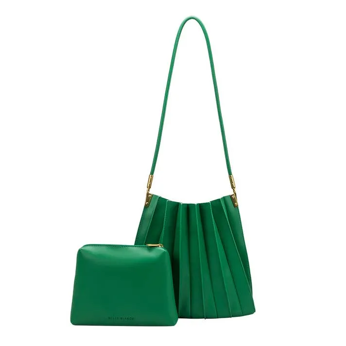 Carrie Pleated Shoulder Bag