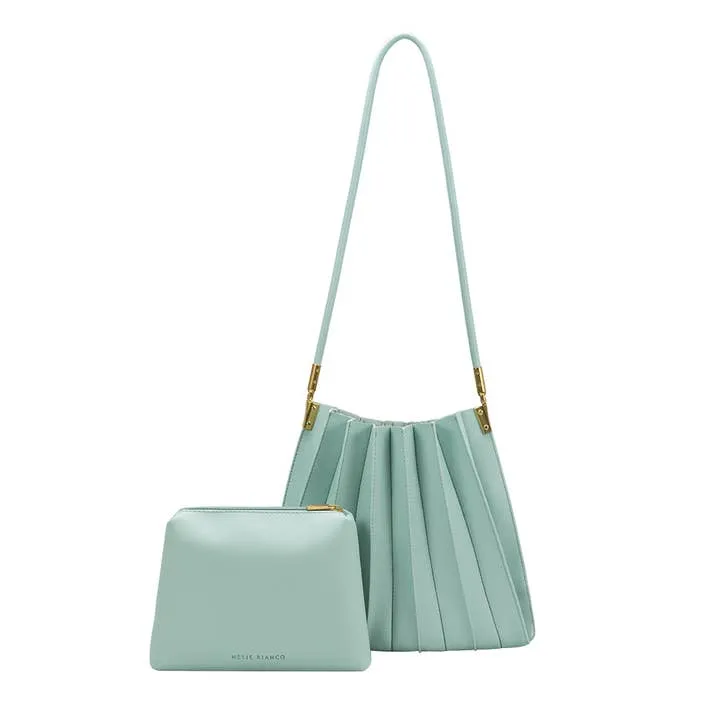 Carrie Pleated Shoulder Bag