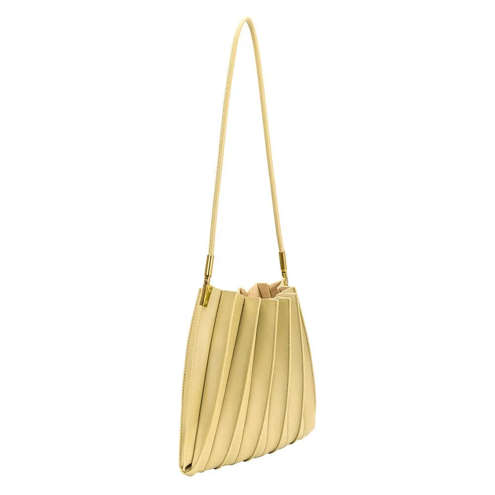 Carrie Pleated Shoulder Bag