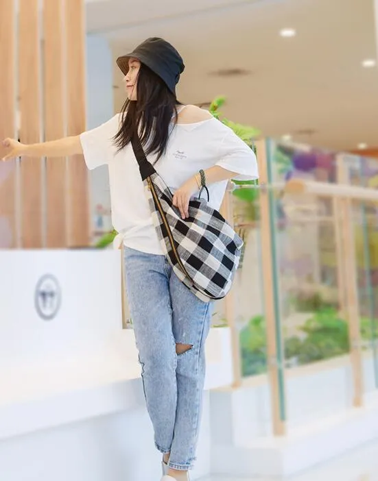 Casual Simple Women Travel Backpack Shoulder Bag