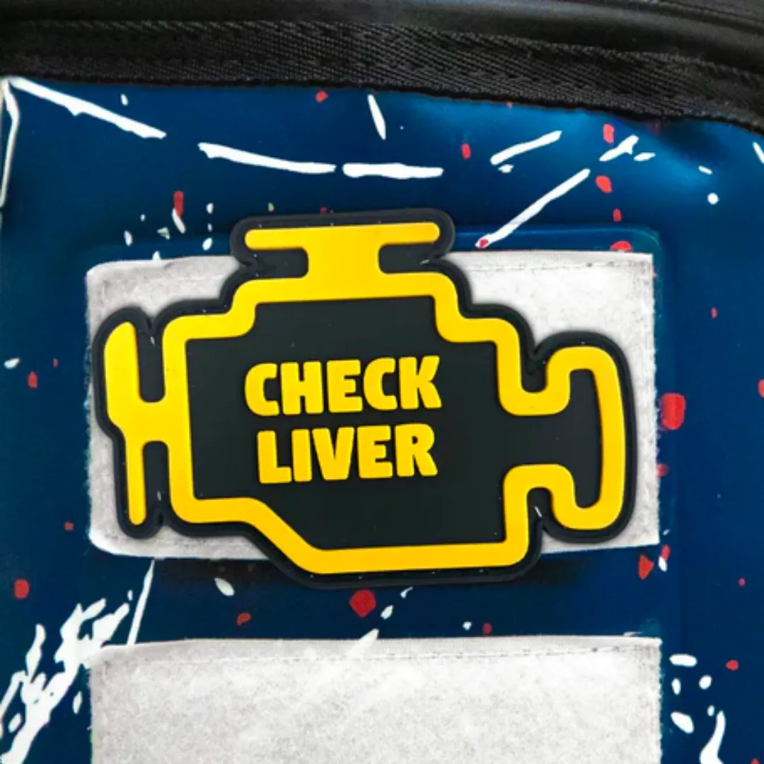 Check Liver Velcro Patch