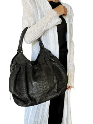 Christiansen Snake Skin Leather Bag