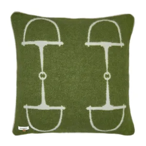 CLASSIC BIT CUSHION NZ WOOL MOSS