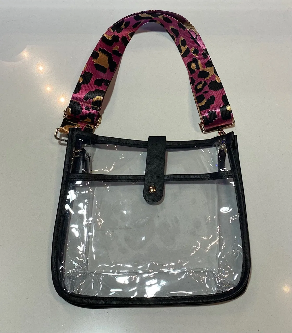 Clear Shoulder Purse- Assorted Styles