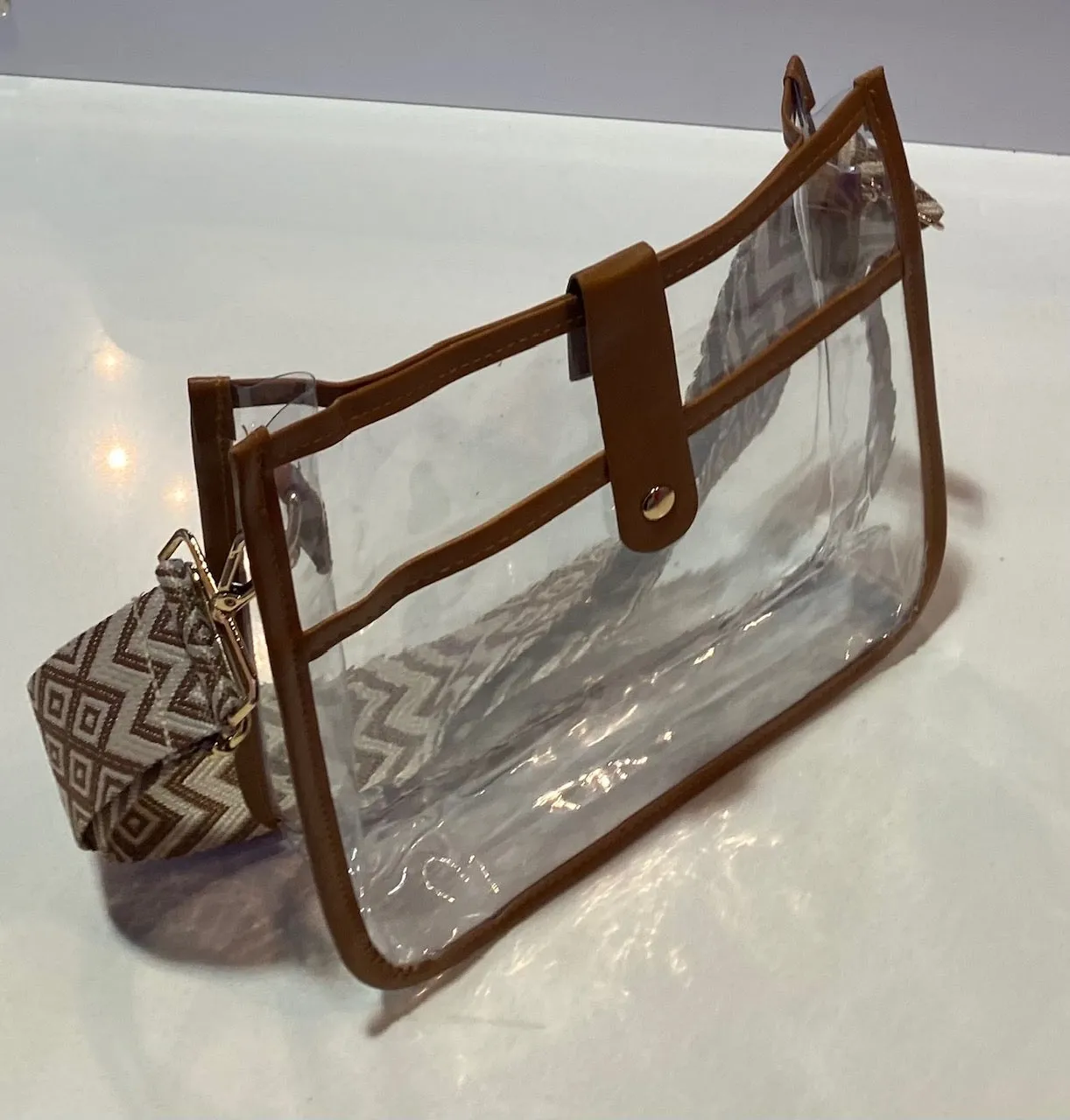 Clear Shoulder Purse- Assorted Styles