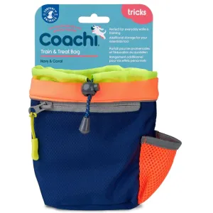 Coachi Navy & Coral Train & Treat Bag