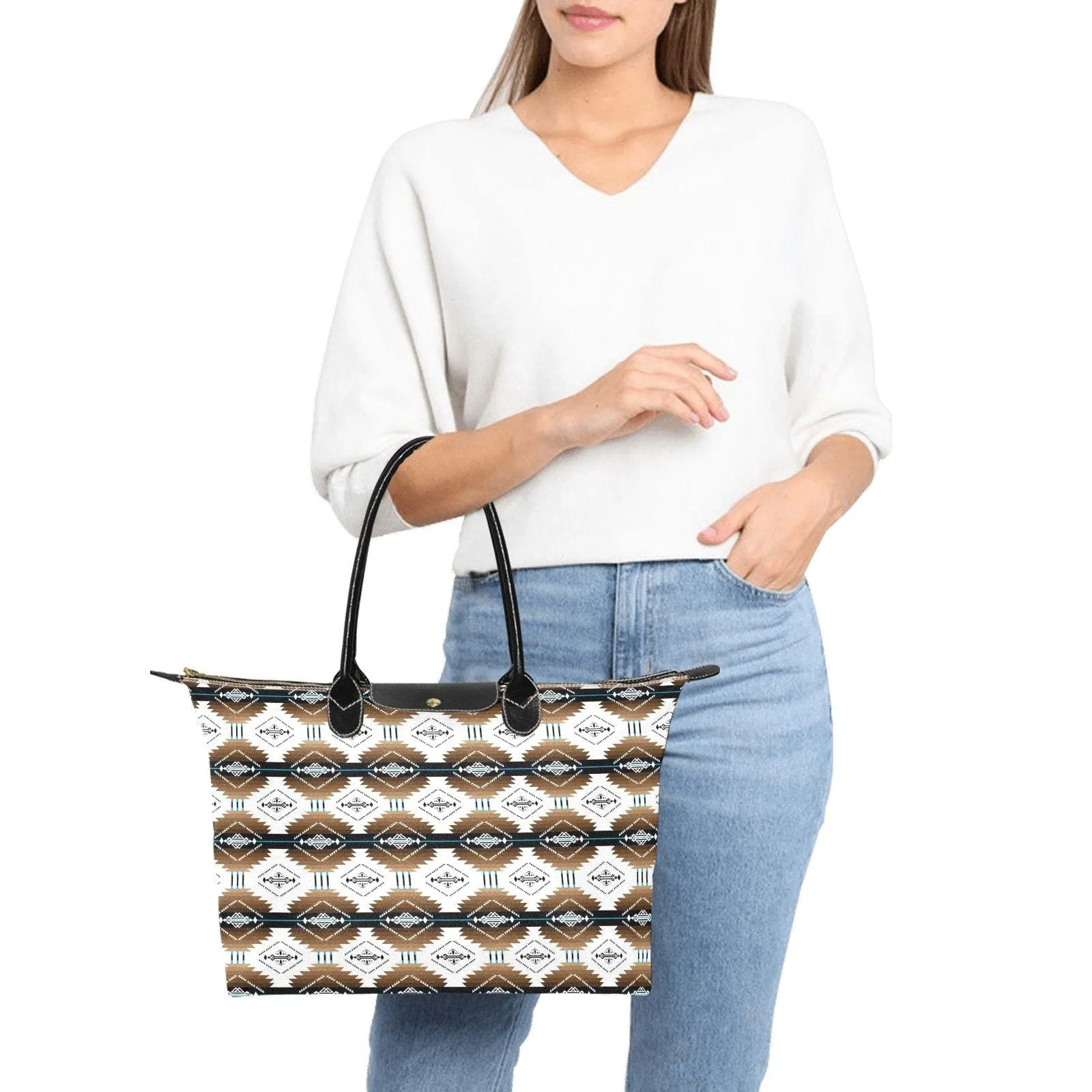 Cofitichequi White Single-Shoulder Lady Handbag