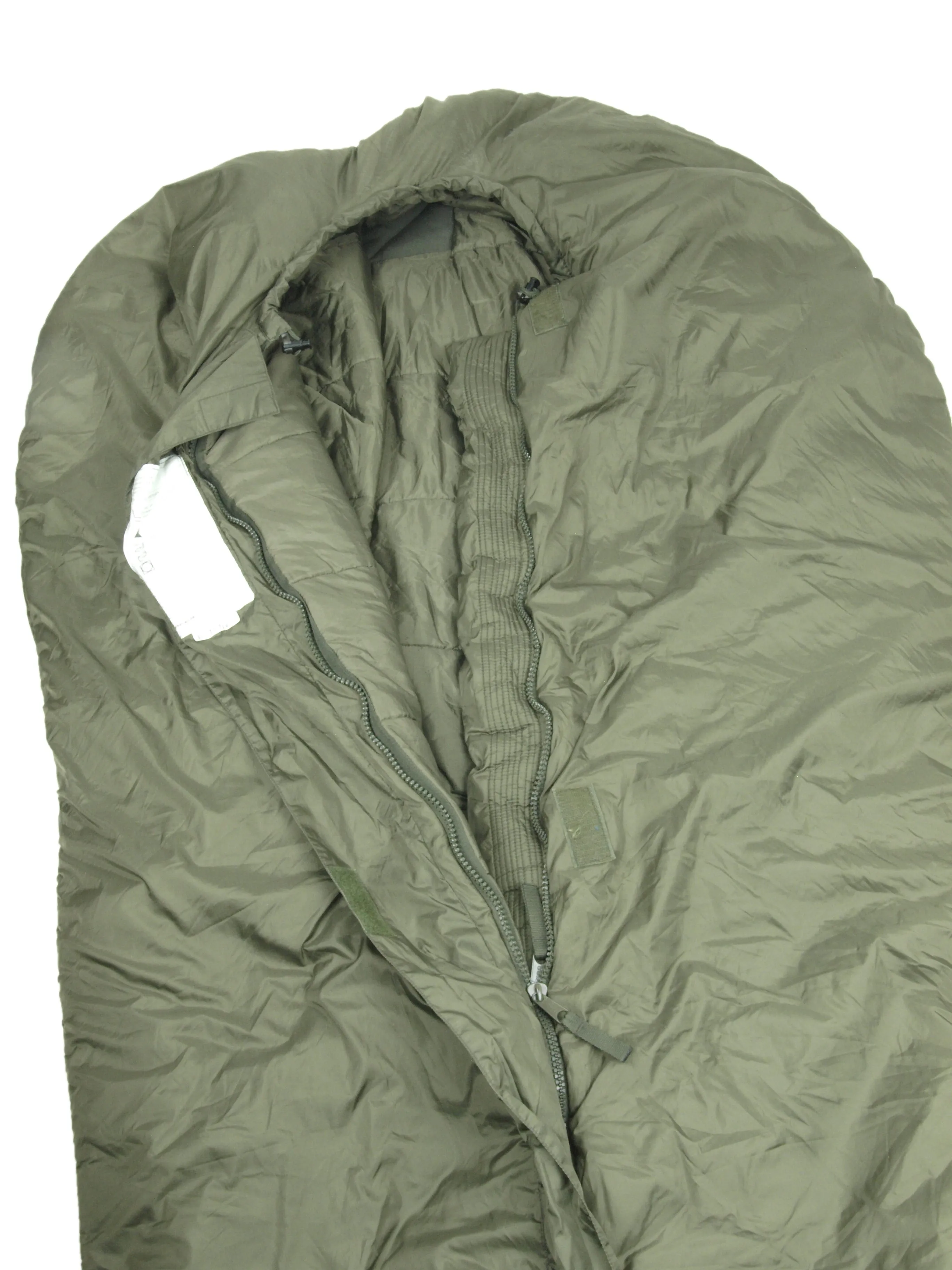 COMBO - Dutch NATO Military - Four Season/Arctic modular (light weight and medium weight sleeping bags system - and string carry sack