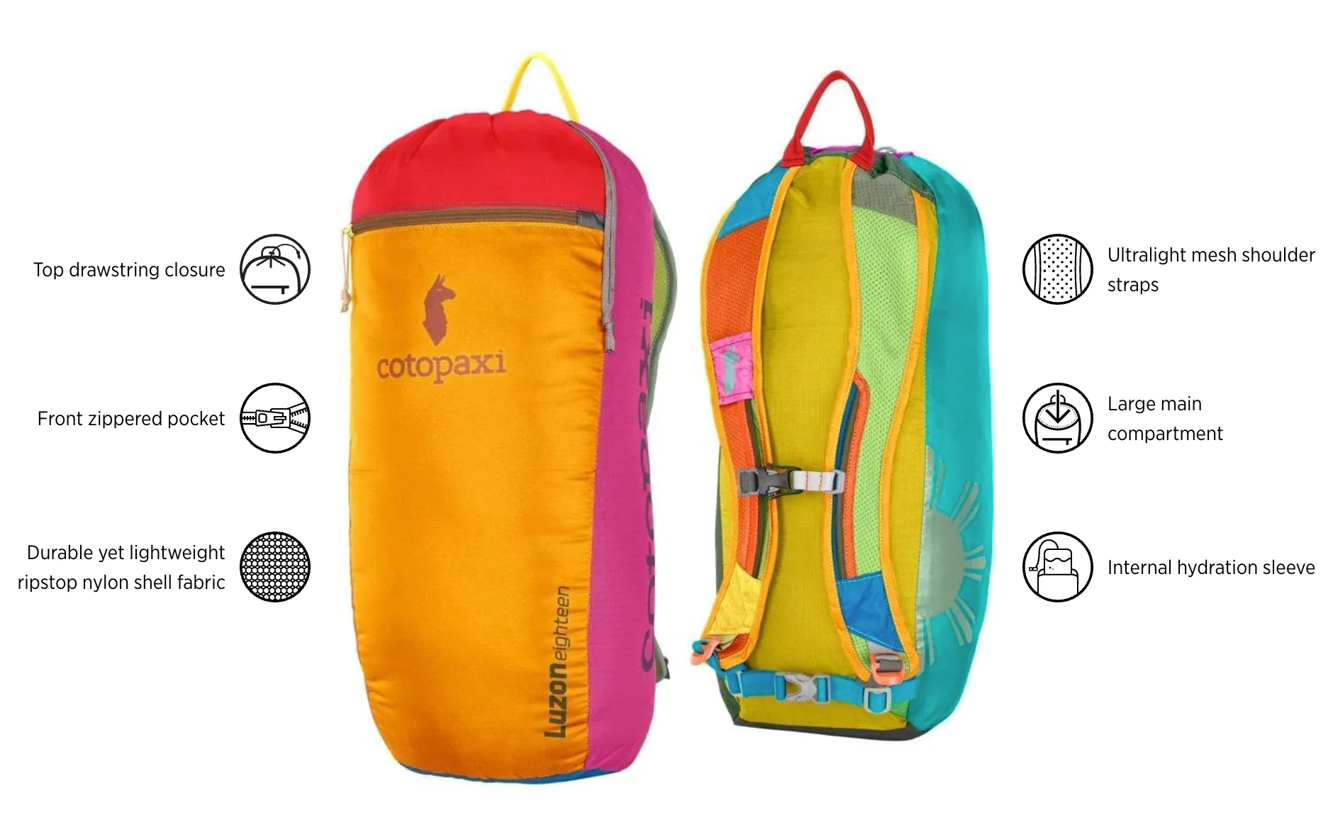 Cotopaxi | Luzon Del Dia 18L Backpack