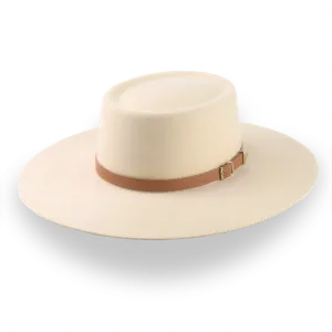 Cream Vaquero Cowboy Hat in Durable Fur Felt | The Mojave