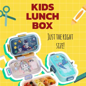 Cute Kids Lunch Box 700ml Microwave Safe