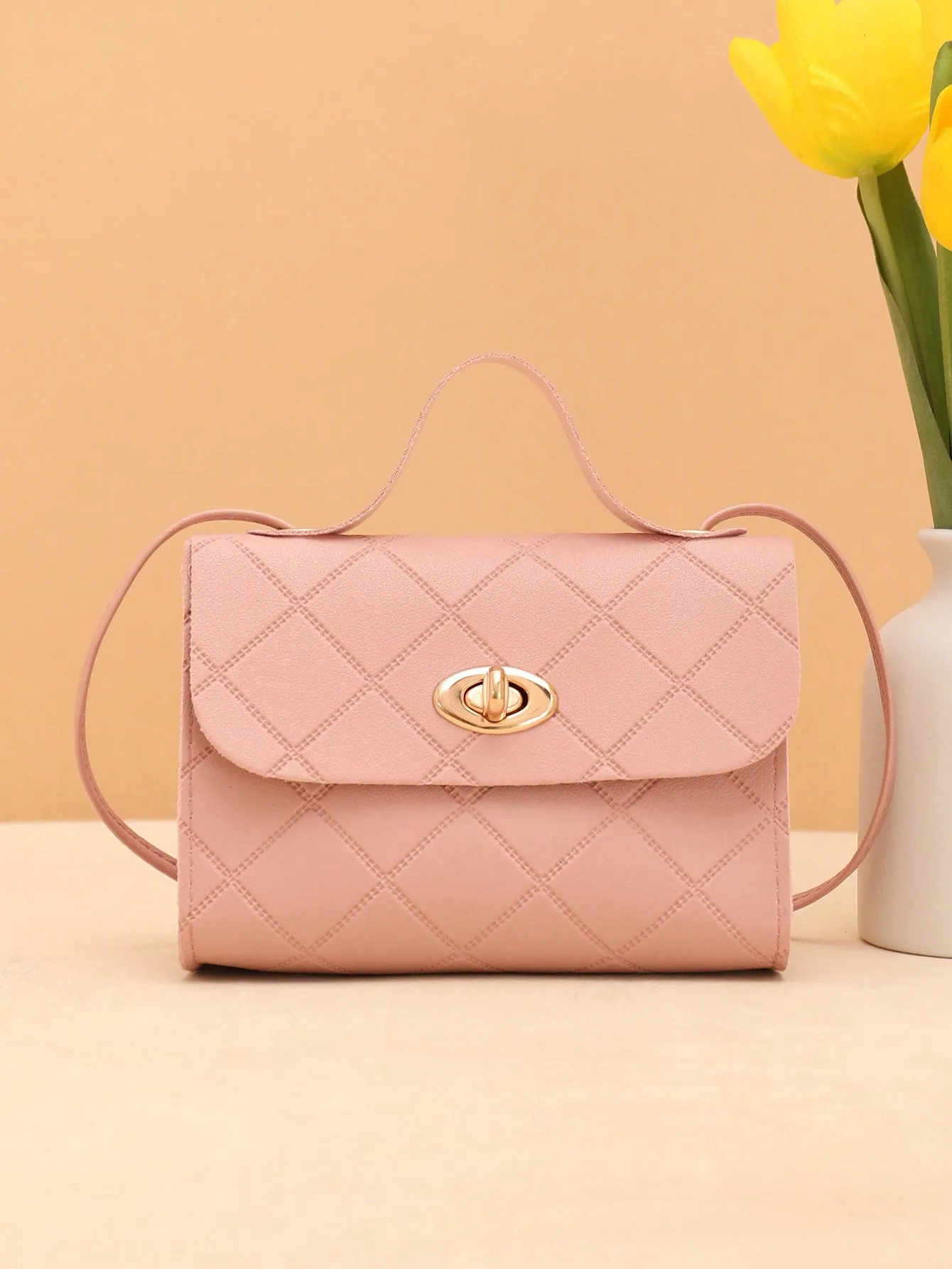 Daily Shopping, Shopping, Outing, Fashionable Small Square Bag