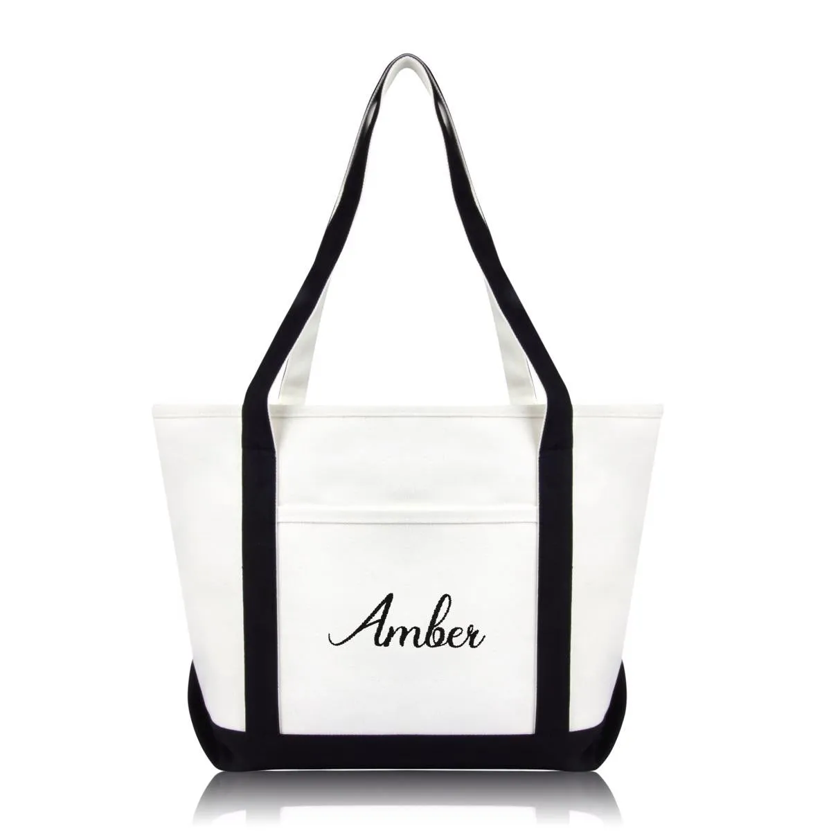 Dalix Womens Names Tote Bag