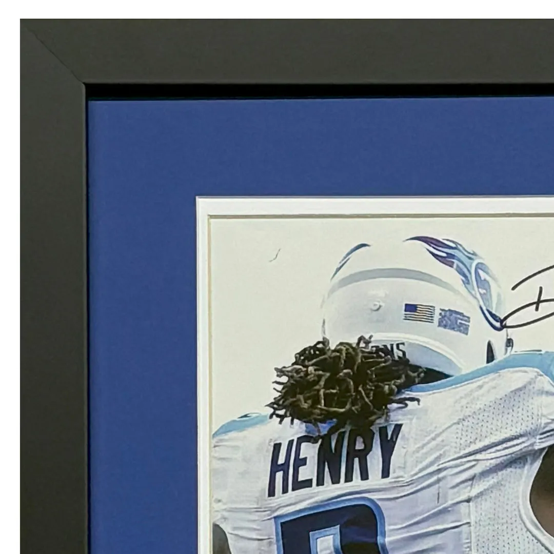 Derrick Henry Signed Tennessee Titans Framed 11x14 Photo