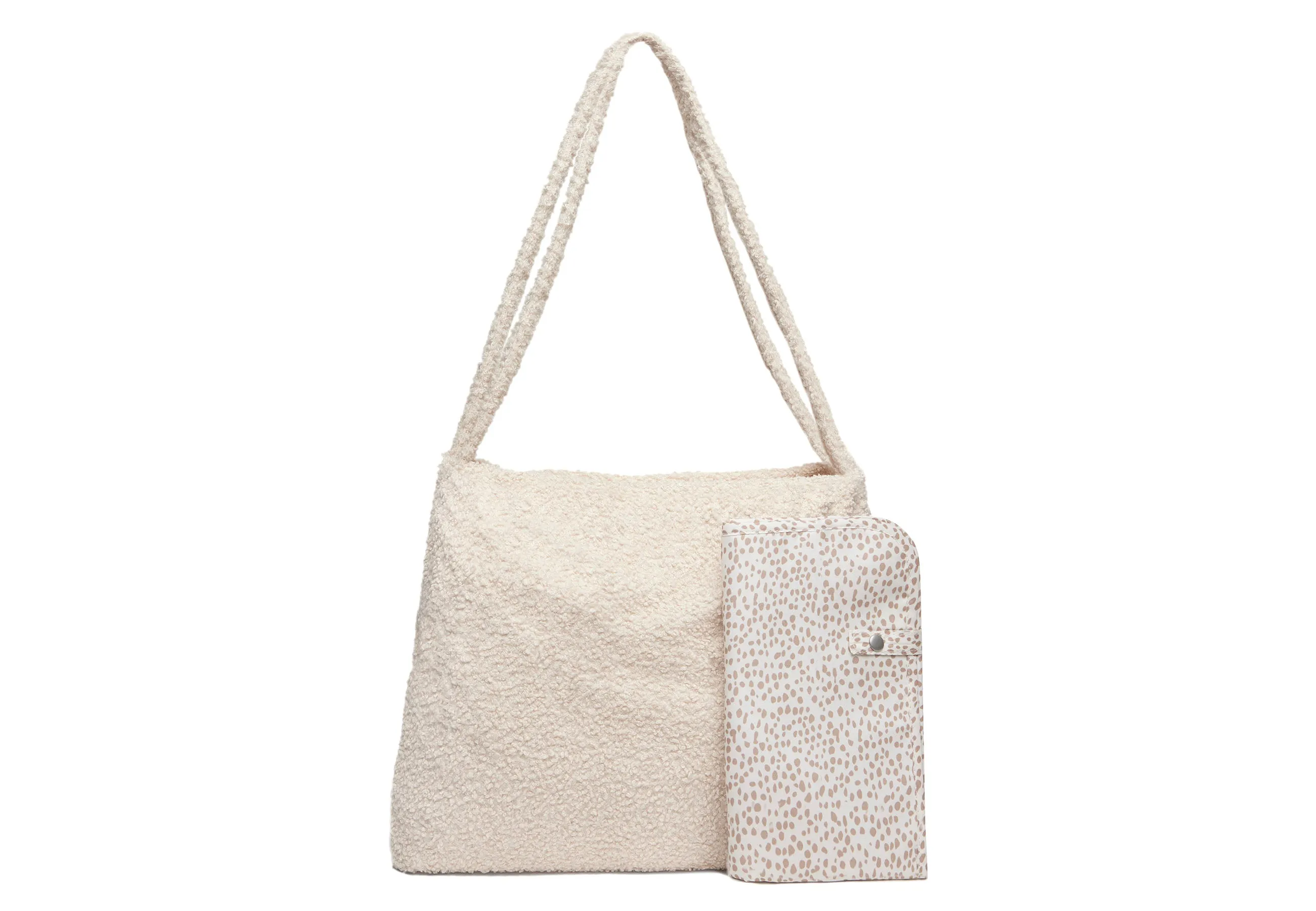 Diaper Bag Shopper Boucle - Naturel