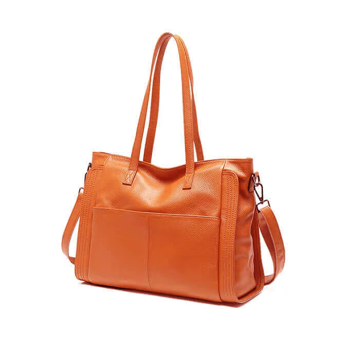 Elegant Leather Tote Shoulder Bag NZ - Versatile and Stylish Design