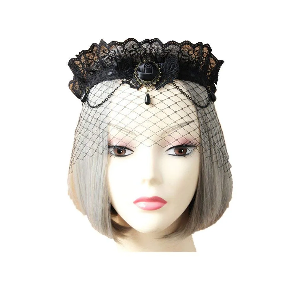 Fashion Sexy Delicate Half Face Lace Mask for Women