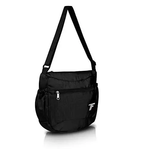 Fashion Track Black  Sling Bag for Men & Women