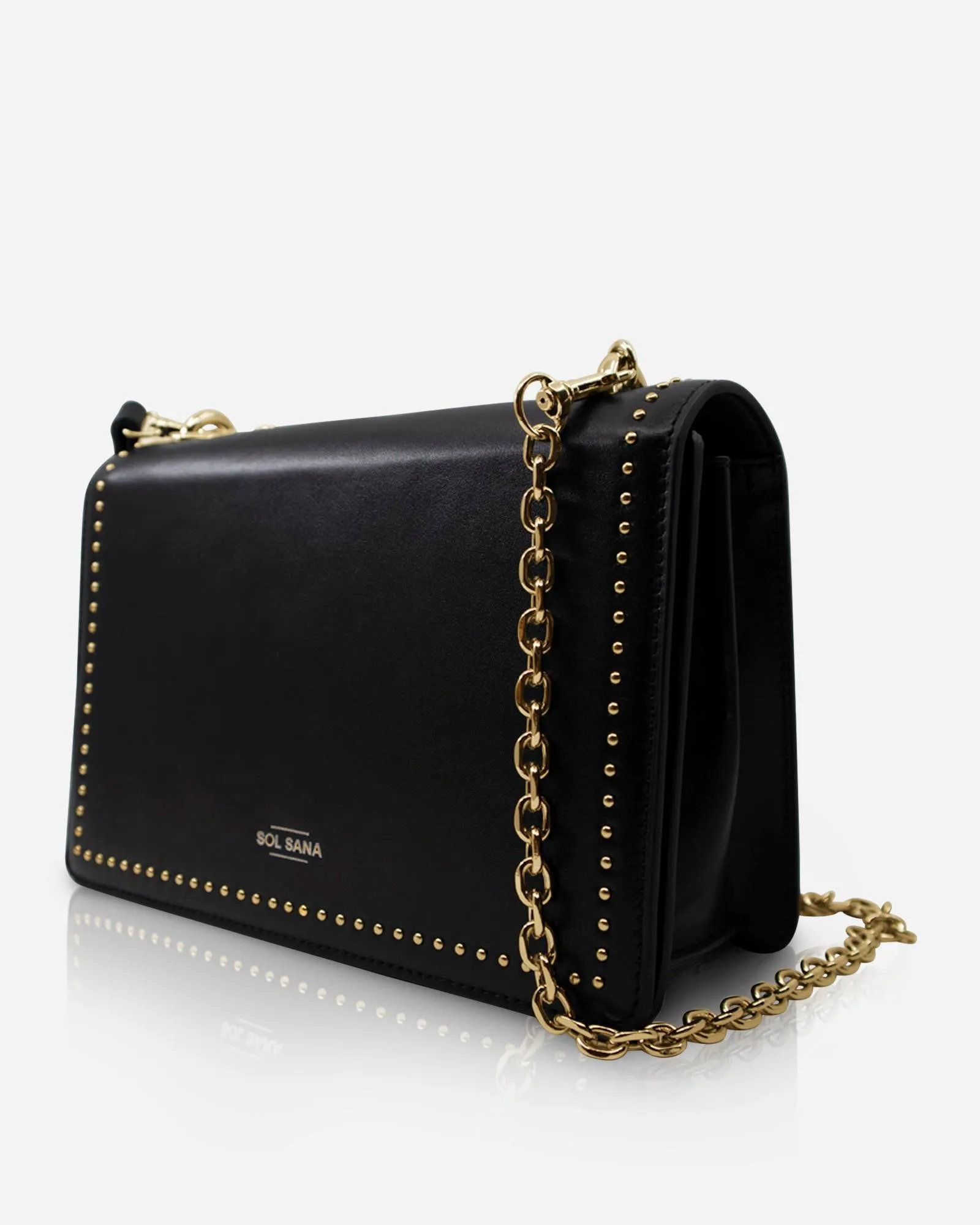 Flap Bag Black/Gold