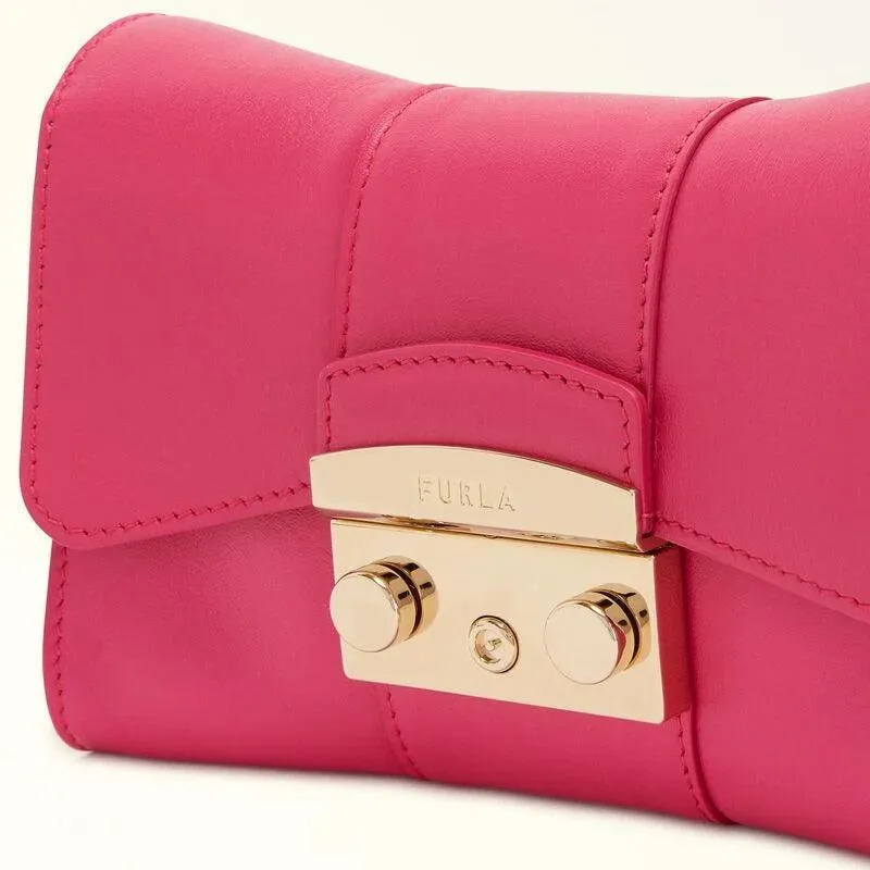 Furla Metropolis Mini Crossbody Remix - Pop Pink