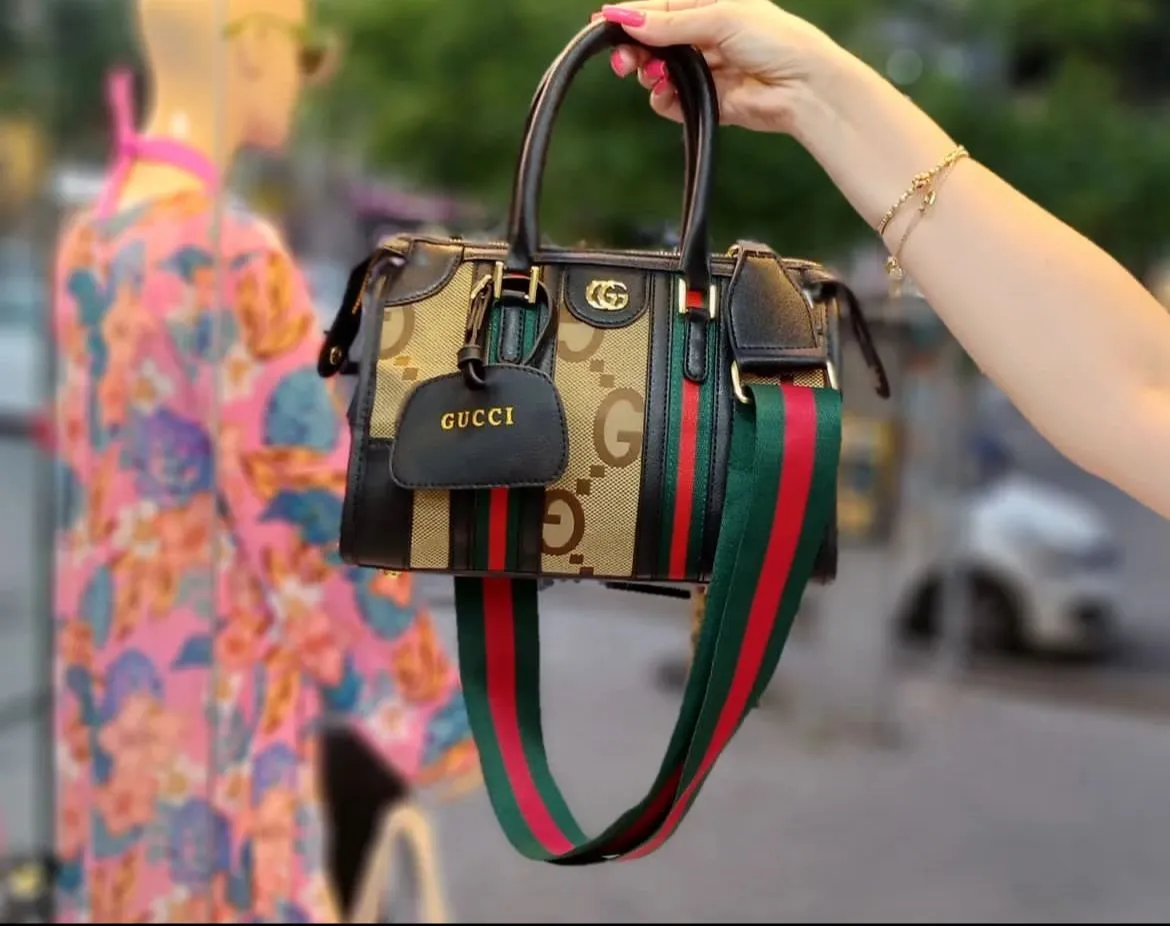 GUCCI High Quality Women Bag with Long Belt (Design D)