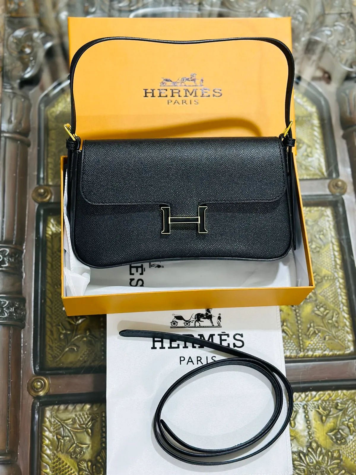 Hermes Constance Premium Quality Bag (BLACK)