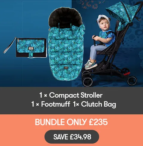 Hummingbird Bundle - Stroller   Footmuff   Clutch Bag